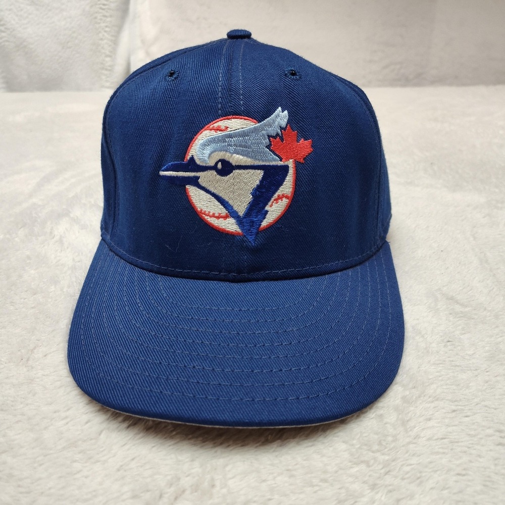 Annco Toronto Blue‎ Jays Hat Cap Strap Back Mens Blue Cotton Twill Sports